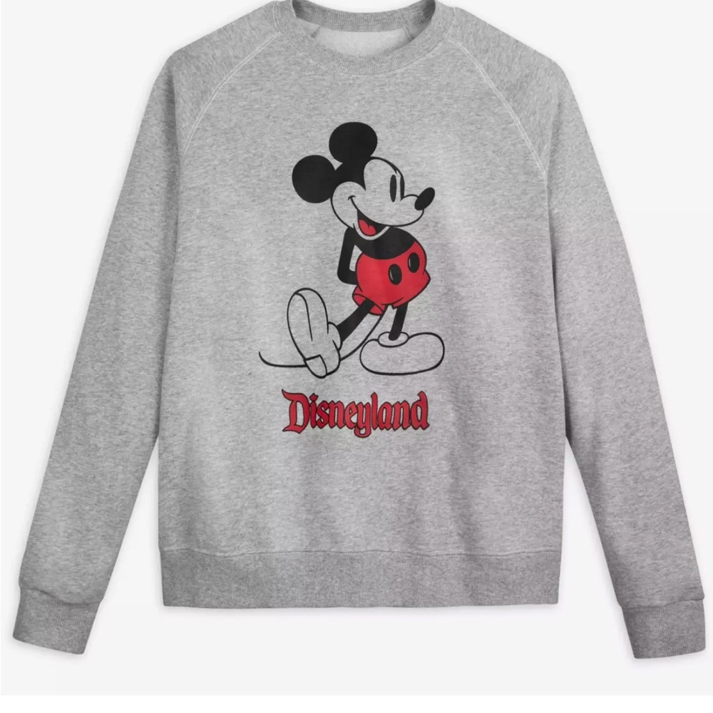 Disney Gray Mickey Mouse Sweater